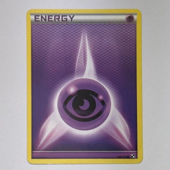 Pokemon Other - POKEMON CARD: Psychic Energy #109/114 (Pokemon Black & White)
